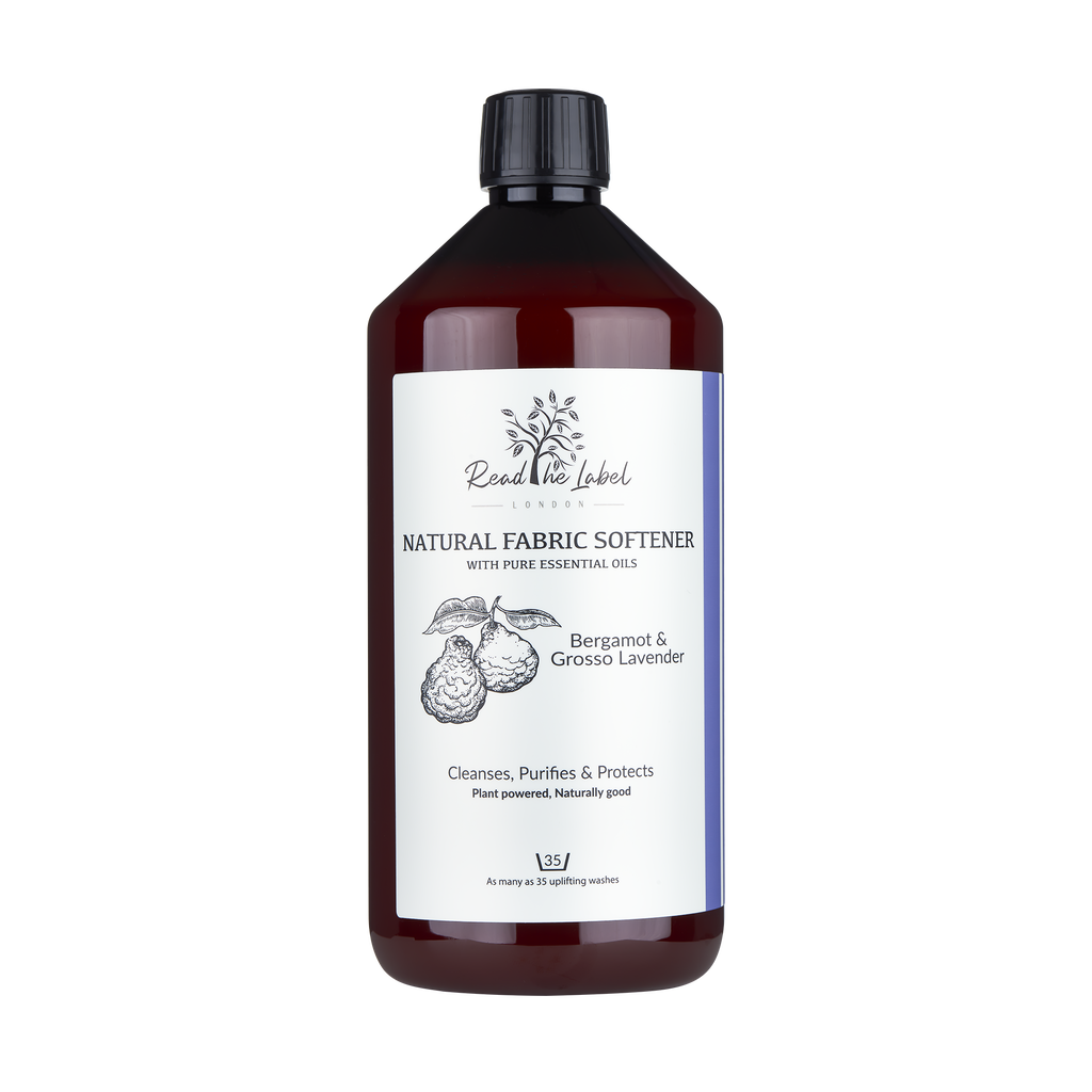Natural Fabric Softener – Bergamot & Grosso Lavender - 1000ML