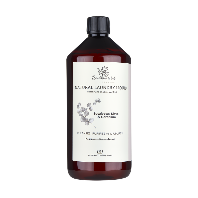 Natural Laundry Liquid – Eucalyptus & Geranium - 1000ML
