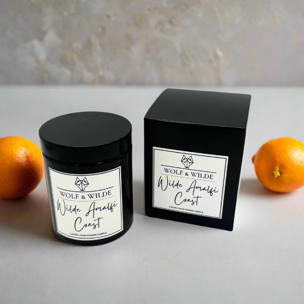 Amalfi Coast Luxury Aromatherapy Handmade Scented Candle