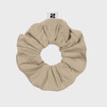 Upcycled Vegan Scrunchie Beige