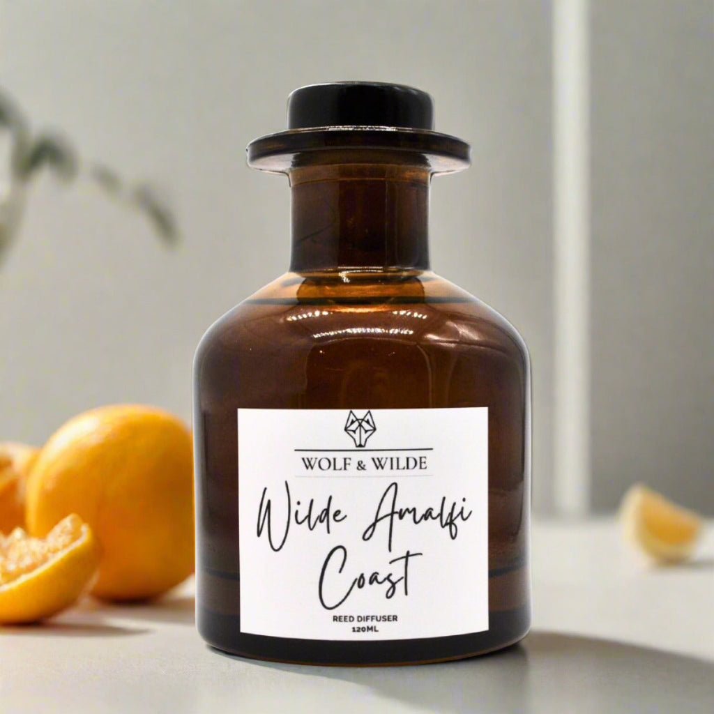 Wilde Amalfi Coast 120ml Reed Diffuser With 8 Reeds