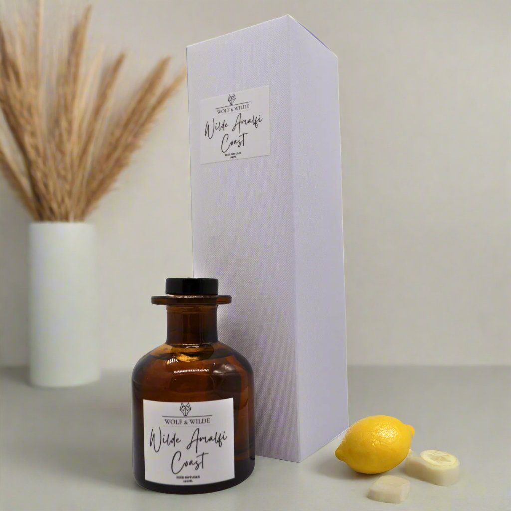 Wilde Amalfi Coast 120ml Reed Diffuser With 8 Reeds